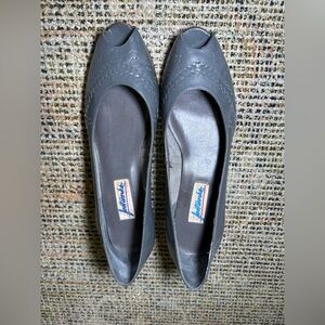 Vintage Women’s Peep-Toe Shoes Size 8.5 - Repair Needed